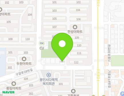 29 Gugal-ro 28beon-gil, Giheung-gu, Yongin-si, Gyeonggi-do, Republic of Korea Map