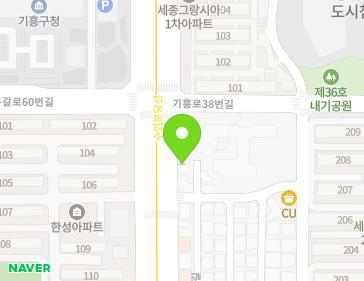 34 Giheung-ro, Giheung-gu, Yongin-si, Gyeonggi-do, Republic of Korea Map