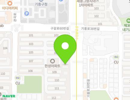 25 Giheung-ro, Giheung-gu, Yongin-si, Gyeonggi-do, Republic of Korea Map