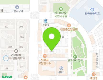 10-13 Gwangok-ro 64beon-gil, Giheung-gu, Yongin-si, Gyeonggi-do, Republic of Korea Map