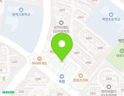358-12 Dongbaekjungang-ro, Giheung-gu, Yongin-si, Gyeonggi-do, Republic of Korea Map