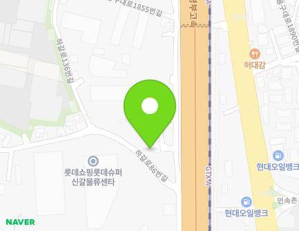 55 Hagal-ro 86beon-gil, Giheung-gu, Yongin-si, Gyeonggi-do, Republic of Korea Map