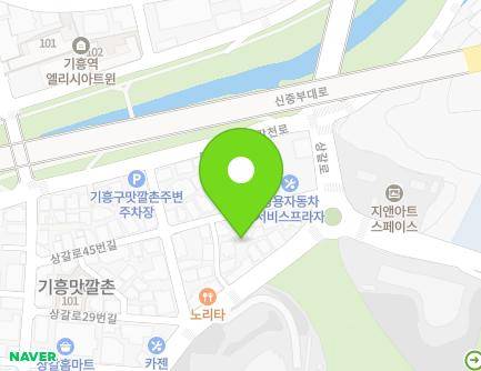33-6 Sanggal-ro, Giheung-gu, Yongin-si, Gyeonggi-do, Republic of Korea Map