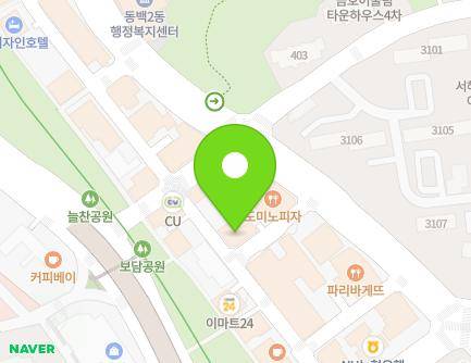 18 Dongbaek 3-ro 11beon-gil, Giheung-gu, Yongin-si, Gyeonggi-do, Republic of Korea Map
