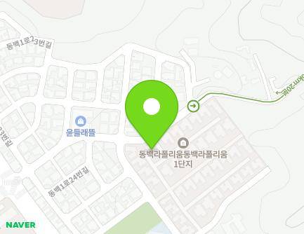 42 Dongbaek 1-ro, Giheung-gu, Yongin-si, Gyeonggi-do, Republic of Korea Map