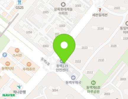 33 Dongbaek 6-ro, Giheung-gu, Yongin-si, Gyeonggi-do, Republic of Korea Map