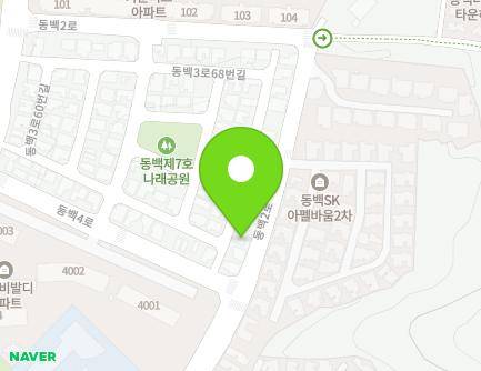 23-2 Dongbaek 3-ro 60beon-gil, Giheung-gu, Yongin-si, Gyeonggi-do, Republic of Korea Map