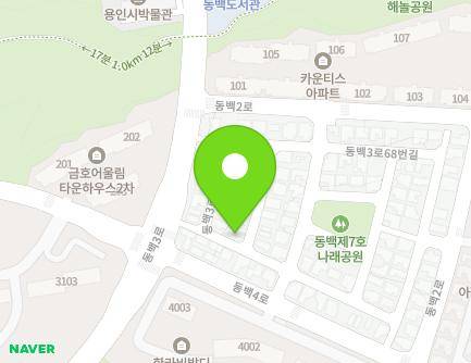7-1 Dongbaek 3-ro 60beon-gil, Giheung-gu, Yongin-si, Gyeonggi-do, Republic of Korea Map