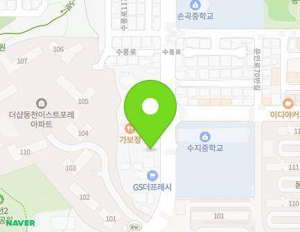 101 Supung-ro, Suji-gu, Yongin-si, Gyeonggi-do, Republic of Korea Map