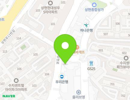 102-1 Manhyeon-ro, Suji-gu, Yongin-si, Gyeonggi-do, Republic of Korea Map