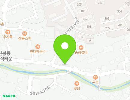 324 Sinbong 1-ro, Suji-gu, Yongin-si, Gyeonggi-do, Republic of Korea Map