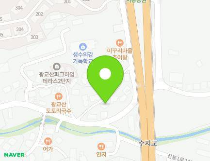 296-6 Sinbong 1-ro, Suji-gu, Yongin-si, Gyeonggi-do, Republic of Korea Map