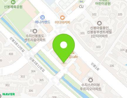 9 Sinbong 3-ro 7beon-gil, Suji-gu, Yongin-si, Gyeonggi-do, Republic of Korea Map