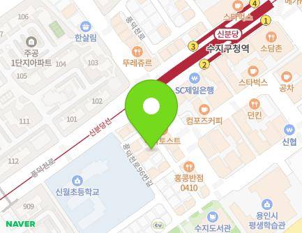 3-12 Pungdeokcheon-ro 96beon-gil, Suji-gu, Yongin-si, Gyeonggi-do, Republic of Korea Map