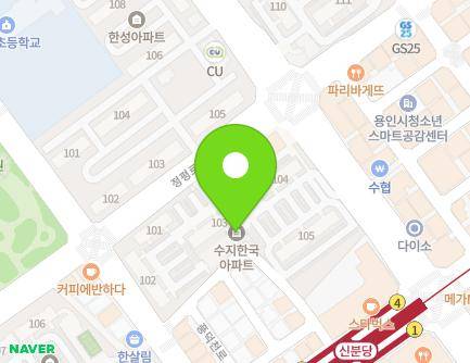 116 Jeongpyeong-ro, Suji-gu, Yongin-si, Gyeonggi-do, Republic of Korea Map