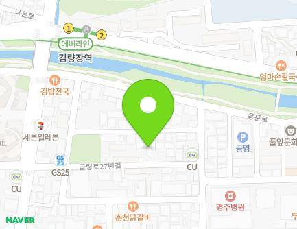 22-22 Geumnyeong-ro 27beon-gil, Cheoin-gu, Yongin-si, Gyeonggi-do, Republic of Korea Map