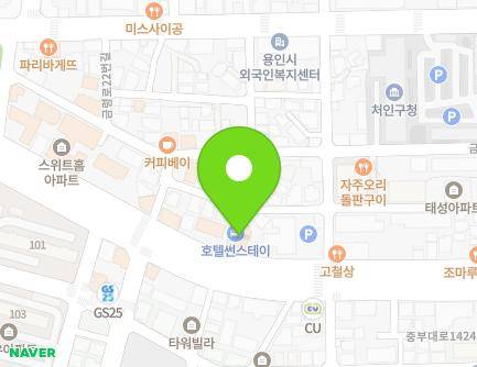 1399 Jungbu-daero, Cheoin-gu, Yongin-si, Gyeonggi-do, Republic of Korea Map