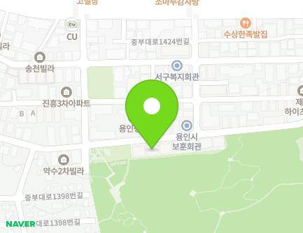 17-10 Jungbu-daero 1408beon-gil, Cheoin-gu, Yongin-si, Gyeonggi-do, Republic of Korea Map
