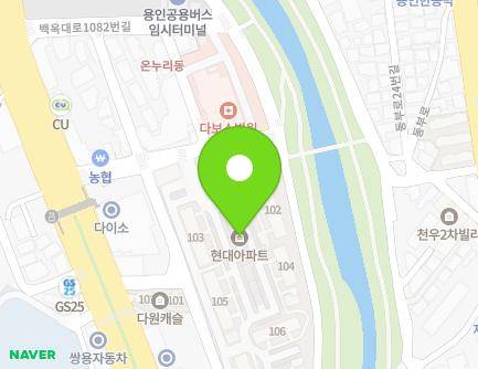 12 Baegok-daero 1068beon-gil, Cheoin-gu, Yongin-si, Gyeonggi-do, Republic of Korea Map