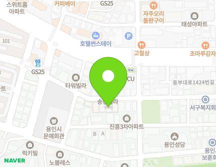 7-14 Jungbu-daero 1398beon-gil, Cheoin-gu, Yongin-si, Gyeonggi-do, Republic of Korea Map