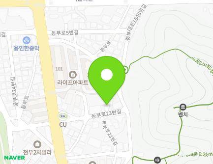 9 Dongbu-ro 23beon-gil, Cheoin-gu, Yongin-si, Gyeonggi-do, Republic of Korea Map