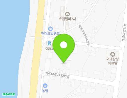 6-10 Baegok-daero 2438beon-gil, Mohyeon-eup, Cheoin-gu, Yongin-si, Gyeonggi-do, Republic of Korea Map