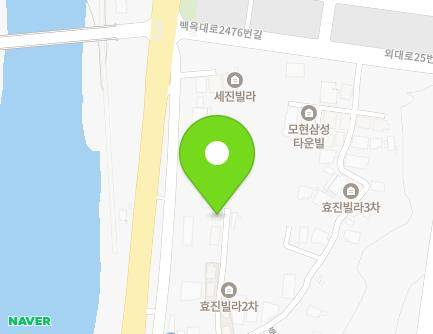 9-13 Baegok-daero 2438beon-gil, Mohyeon-eup, Cheoin-gu, Yongin-si, Gyeonggi-do, Republic of Korea Map