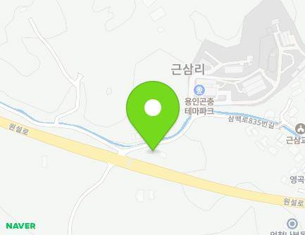 47 Sambaek-ro 835beon-gil, Baegam-myeon, Cheoin-gu, Yongin-si, Gyeonggi-do, Republic of Korea Map