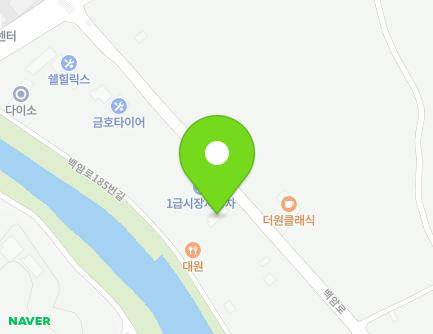 161 Baegam-ro, Baegam-myeon, Cheoin-gu, Yongin-si, Gyeonggi-do, Republic of Korea Map