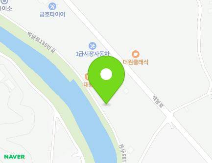 11-35 Baegam-ro 185beon-gil, Baegam-myeon, Cheoin-gu, Yongin-si, Gyeonggi-do, Republic of Korea Map