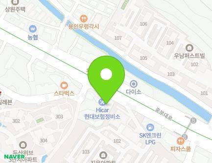 1138 Jungbu-daero, Cheoin-gu, Yongin-si, Gyeonggi-do, Republic of Korea Map