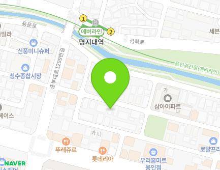 20-6 Jungbu-daero 1313beon-gil, Cheoin-gu, Yongin-si, Gyeonggi-do, Republic of Korea Map