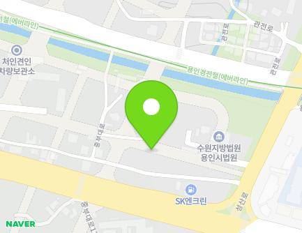 1219-47 Jungbu-daero, Cheoin-gu, Yongin-si, Gyeonggi-do, Republic of Korea Map