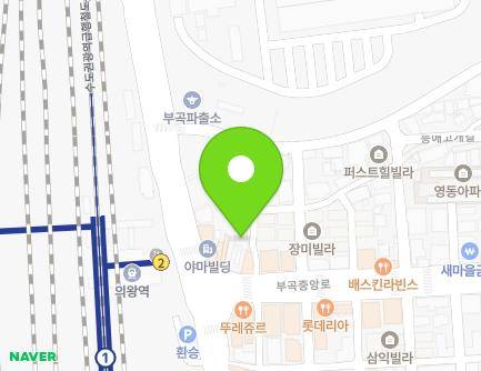 9 Bugokjungangbuk 1-gil, Uiwang-si, Gyeonggi-do, Republic of Korea Map