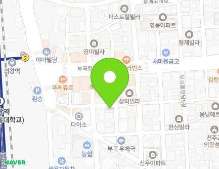 8 Bugokjungangnam 2-gil, Uiwang-si, Gyeonggi-do, Republic of Korea Map