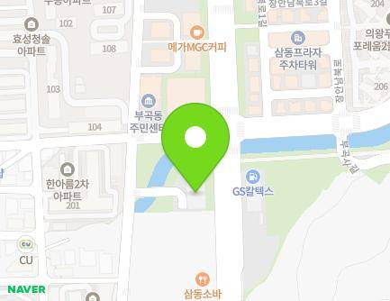 166 Deogyeong-daero, Uiwang-si, Gyeonggi-do, Republic of Korea Map