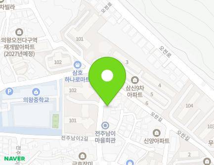 18 Jeonjunami 4-gil, Uiwang-si, Gyeonggi-do, Republic of Korea Map