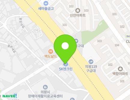 347 Gyeongsu-daero, Uiwang-si, Gyeonggi-do, Republic of Korea Map