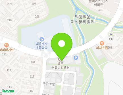 74 Baegunjungang-ro, Uiwang-si, Gyeonggi-do, Republic of Korea Map