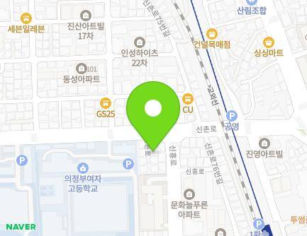 70-3 Sinchon-ro, Uijeongbu-si, Gyeonggi-do, Republic of Korea Map