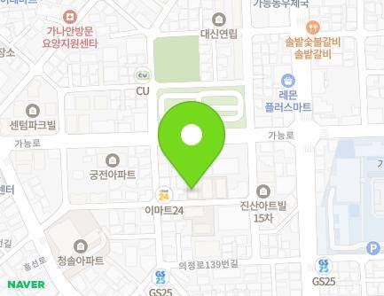 35 Heungseon-ro 27beon-gil, Uijeongbu-si, Gyeonggi-do, Republic of Korea Map