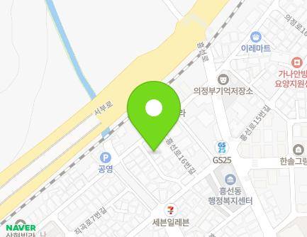 16-14 Heungseon-ro 16beon-gil, Uijeongbu-si, Gyeonggi-do, Republic of Korea Map