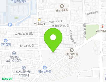46 Uijeong-ro 132beon-gil, Uijeongbu-si, Gyeonggi-do, Republic of Korea Map