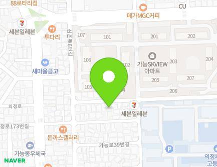 29-12 Sinchon-ro 6beon-gil, Uijeongbu-si, Gyeonggi-do, Republic of Korea Map