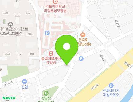 118 Geumo-ro, Uijeongbu-si, Gyeonggi-do, Republic of Korea Map