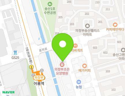 45-14 Yonghyeon-ro 105beon-gil, Uijeongbu-si, Gyeonggi-do, Republic of Korea Map