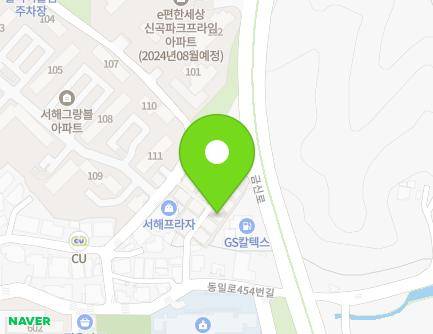 59-14 Dongil-ro 454beon-gil, Uijeongbu-si, Gyeonggi-do, Republic of Korea Map