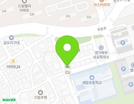 44 Chudong-ro 140beon-gil, Uijeongbu-si, Gyeonggi-do, Republic of Korea Map