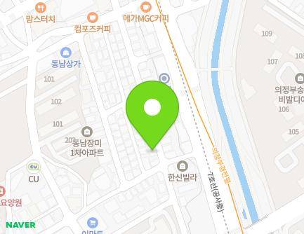 10-3 Chungui-ro 37beon-gil, Uijeongbu-si, Gyeonggi-do, Republic of Korea Map