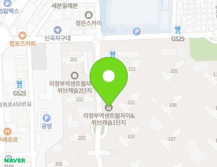 132 Gyeongui-ro, Uijeongbu-si, Gyeonggi-do, Republic of Korea Map